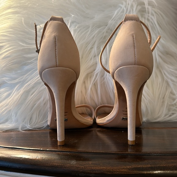 Schutz Sandals Nude-Heeled Soft Leather - Picture 3 of 11
